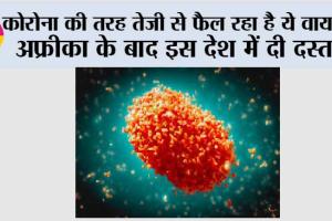 Monkeypox: कोरोना की तरह तेजी से फैल रहा है ये वायरस, अफ्रीका के बाद इस देश में दी दस्तक