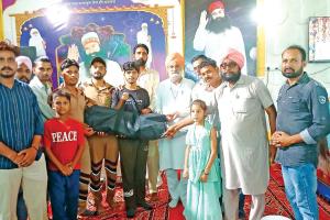 बप्पां गांव में ‘पावन एमएसजी अवतार माह’ की नामचर्चा में MSG आईटी विंग के सेवादार सम्मानित