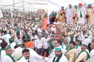 जिले के हुक्मरान होश में आएं, किसानों को परेशान न करें: चौ. राकेश टिकैत 