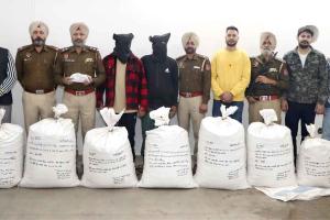 जालंधर पुलिस को मिली बड़ी सफलता, अंतरराज्यीय ड्रग रैकेट का पर्दाफाश, 15 क्विंटल ड्रग बरामद