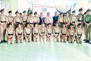 शाह सतनाम जी गर्ल्स स्कूल में मनाया एनसीसी स्थापना दिवस