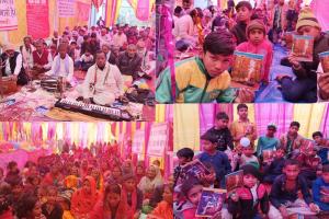 Bihar: समस्तीपुर ब्लाक में 150 बच्चों को वितरित की स्टेशनरी