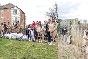 Birmingham: पावन एमएसजी गुरुमंत्र भंडारा माह: बर्मिंघम की साध-संगत ने चलाया सफाई अभियान