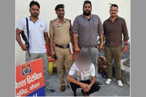 फिरौती के लिए फायरिंग करने वाला आरोपी गिरफ्तार, एक आरोपी की पहले पुलिस मुठभेड़ में हो चुकी मौत
