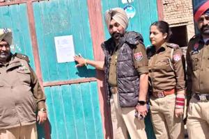 नशा तस्कर की 10 लाख से अधिक की संपत्ति सील