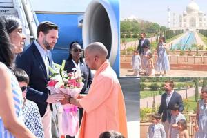Taj Mahal: अमेरिकी उप राष्ट्रपति वेंस ने पत्नी व बच्चों संग निहारा ताज, बयां की खूबसूरती