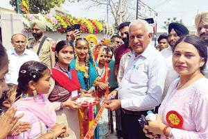 कैबिनेट मंत्री ने सरकारी स्कूलों में 84.36 लाख के विकास कार्यों का किया उद्घाटन