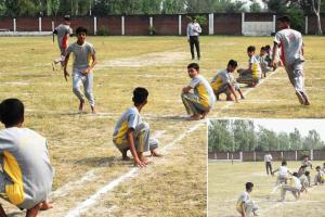खो-खो प्रतियोगिता के बालक वर्ग में गंगा सदन और बालिका वर्ग में यमुना सदन ने लहराया परचम
