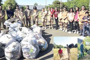 Birmingham: डेरा सच्चा सौदा स्थापना महीने की खुशी में सेवादारों ने बर्मिंघम में चलाया सफाई अभियान