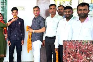 योगेश ने 496 अंंक हासिल किया प्रदेश में दूसरा स्थान
