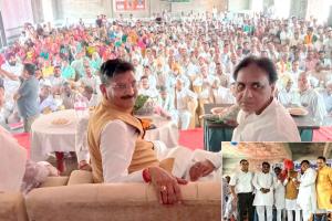 नरवाना में सैनी समाज का शक्ति प्रदर्शन, मंत्री बेदी बोले मेहनती समाज की है अलग पहचान