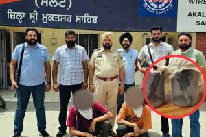 अवैध असले सहित 2 काबू, जिले में घटना को देना था अंजाम