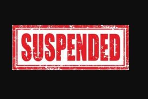 नगरपालिका का सफाई लिपिक रविन्द्र कुमार निलंबित