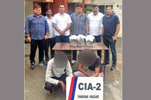 Extortionist Arrested: व्यापारी से रंगदारी मांगने के आरोप में दो बदमाश धरे