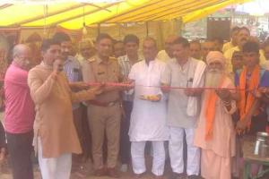 भोपा में सेवार्थ क्लब द्वारा कांवड़ सेवा शिविर का हुआ शुभारंभ