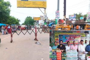 कांवड़ चढाने वाले भोले के भक्तों का निकल रहा है हुजूम