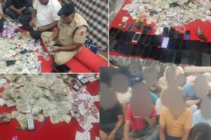 सीएम फ्लाइंग की घरौंडा में सबसे बड़ी रेड: 12 लाख कैश, 53 जुआरी, 46 मोबाइल और दर्जनों वाहन पकड़े, सीएम फ्लाइंग के डीएसपी ने स्थानीय प्रशासन पर खडे किए सवाल