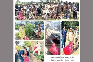 Cleanliness Campaign: लंदन में डेरा सच्चा सौदा के सेवादारों ने चलाया सफाई अभियान