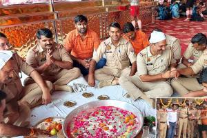 Kanwar Yatra: संभलहेड़ा पुलिस चौकी के निकट कांवड़ सेवा शिविर का भव्य शुभारंभ