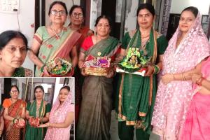 Teej Festival: कुकड़ा गांव की अमित विहार कॉलोनी में हरियाली तीज उत्सव की धूम