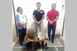 करनाल पुलिस ने लुटेरी महिलाओं को पकड़ा