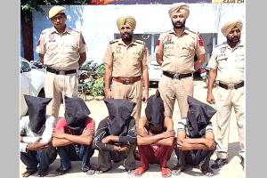 Robbers Arrested: लूटपाट गिरोह के पाँच सदस्य घातक हथियारों सहित गिरफ्तार