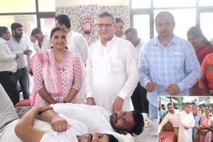 प्रधानमंत्री नरेंद्र मोदी के जन्मदिवस को सेवा भाव से मनाते हुए जगाधरी विधानसभा क्षेत्र में रक्तदान शिविर व स्वच्छता अभियान चलाया – कंवरपाल गुर्जर