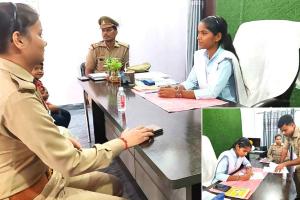 रामराज में कक्षा 11 की छात्रा अंशिका बनी एक दिन की थानाध्यक्ष