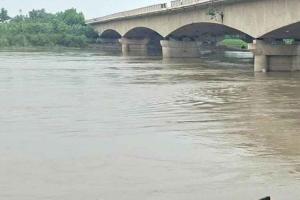Yamuna River: कैराना में बीस सेंटीमीटर और घटा यमुना नदी का जलस्तर