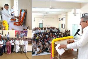 राजकीय महाविद्यालय छछरौली में महर्षि वाल्मिकी जयंती मनाई गई