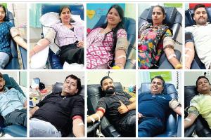 Blood Donation: डेंगू पीड़ित मरीजों के लिए फरिश्ता बनी डेरा सच्चा सौदा की साध-संगत