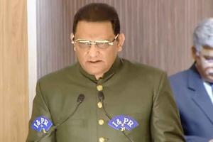 Mohammad Azharuddin took oath: मोहम्मद अजहरुद्दीन बने तेलंगाना राज्य के कैबिनेट मंत्री, ली शपथ