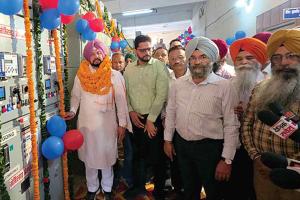 नाभा में विधायक देव मान ने बिजली बोर्ड के दो नए ब्रेकरों का किया उद्घाटन