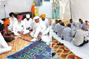 पिहोवा में जनसंपर्क पर निकले पंडित जय भगवान शर्मा डी.डी., लोगों से की मुलाकात
