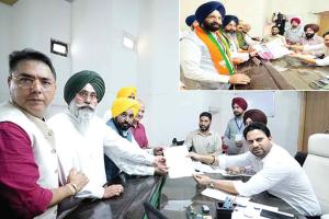 तरनतारन उपचुनाव: आप और बीजेपी उम्मीदवारों ने भरे नामांकन