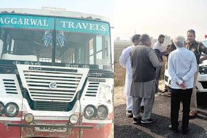 बस स्टैंड से चोरी हुई बस मलोट में बंद पड़ी शुगर मिल के पास से मिली