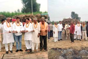 गांव डारौली में गन्ना किसानों के हित में ग्राम प्रधान ने किया सरहानीय कार्य