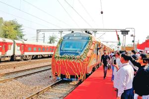 Vande Bharat Train: हरियाणा के तीन स्टेशनों पर हुआ वंदे भारत ट्रेन का ठहराव
