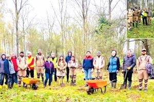 London: लंदन के सेवादारों ने मिल्टन कैंस को हरा भरा बनाने के लिए लगाए 100 पौधे