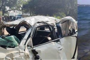 Dhurwa Dam Accident: अनियंत्रित कार डैम में गिरी, तीन पुलिसकर्मियों की डूबने से मौत