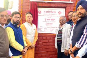 कैबिनेट मंत्री अरोड़ा ने सुनाम में 1.02 करोड़ की लागत से बनने वाले शैड का रखा नींव पत्थर