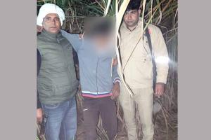 मंसूरा के जंगल में पुलिस व गौकशों के बीच मुठभेड़, दो गौकश पैर में गोली लगने से घायल