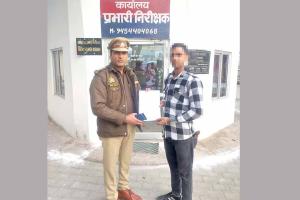 झिंझाना पुलिस ने साइबर ठगी पीड़ित को दस हजार रुपये वापस दिलाए