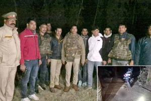 मंसूरा रोड मुठभेड़ में एक बदमाश ढेर, दूसरा फरार; हथियार व बाइक बरामद