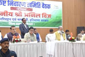 मंत्री अनिल विज ने एएसआई को सस्पेंड करने के दिए आदेश