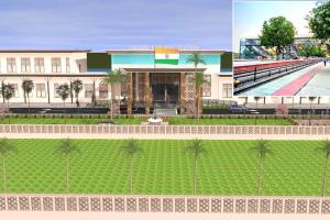 Loharu Railway Station: अमृत भारत स्टेशन योजना के अंतर्गत लोहारू स्टेशन के पुनर्विकास का कार्य पूर्णता की ओर