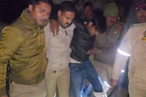 Mathura Encounter: मथुरा में पुलिस मुठभेड़ में 25 हजार का इनामी गो-तस्कर धरा गया
