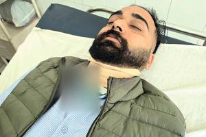 युवक के गले में चाईना डोर फंसने से गंभीर चोट, लगे 15 टांके, किया रेफर