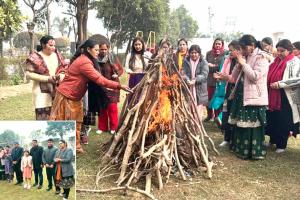 कैंब्रिज वर्ल्ड स्कूल में धूमधाम से मनाया गया लोहड़ी पर्व, मकर संक्रांति का दिया शुभ संदेश