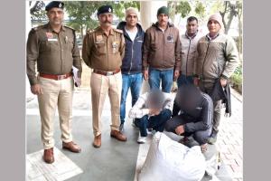 नया साल शुरू होते ही हरियाणा स्टेट नारकोटिक्स कंट्रोल ब्यूरो की फतेहाबाद यूनिट ने 24 किलो 955 ग्राम नशीला पदार्थ गाँजा सहित दो नशा तस्कर गिरफ्तार